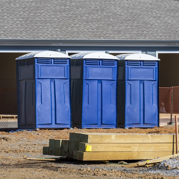 is there a specific order in which to place multiple porta potties in Ramos TX